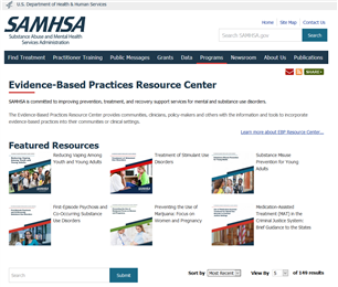 Evidence-Based Practices Resource Center - PSP Clearinghouse